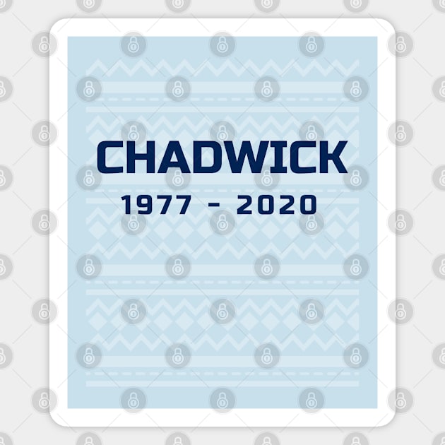 Chadwick Boseman 1977-2020 Magnet by MzM2U